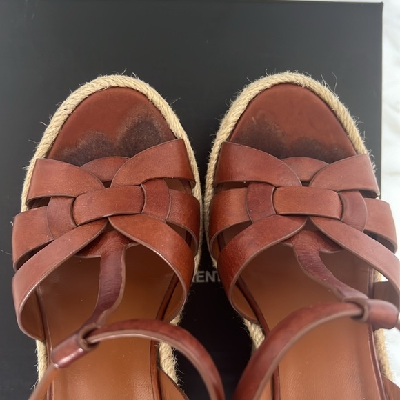 Saint Laurent Tribute wedges 7 - Picture 10 of 16